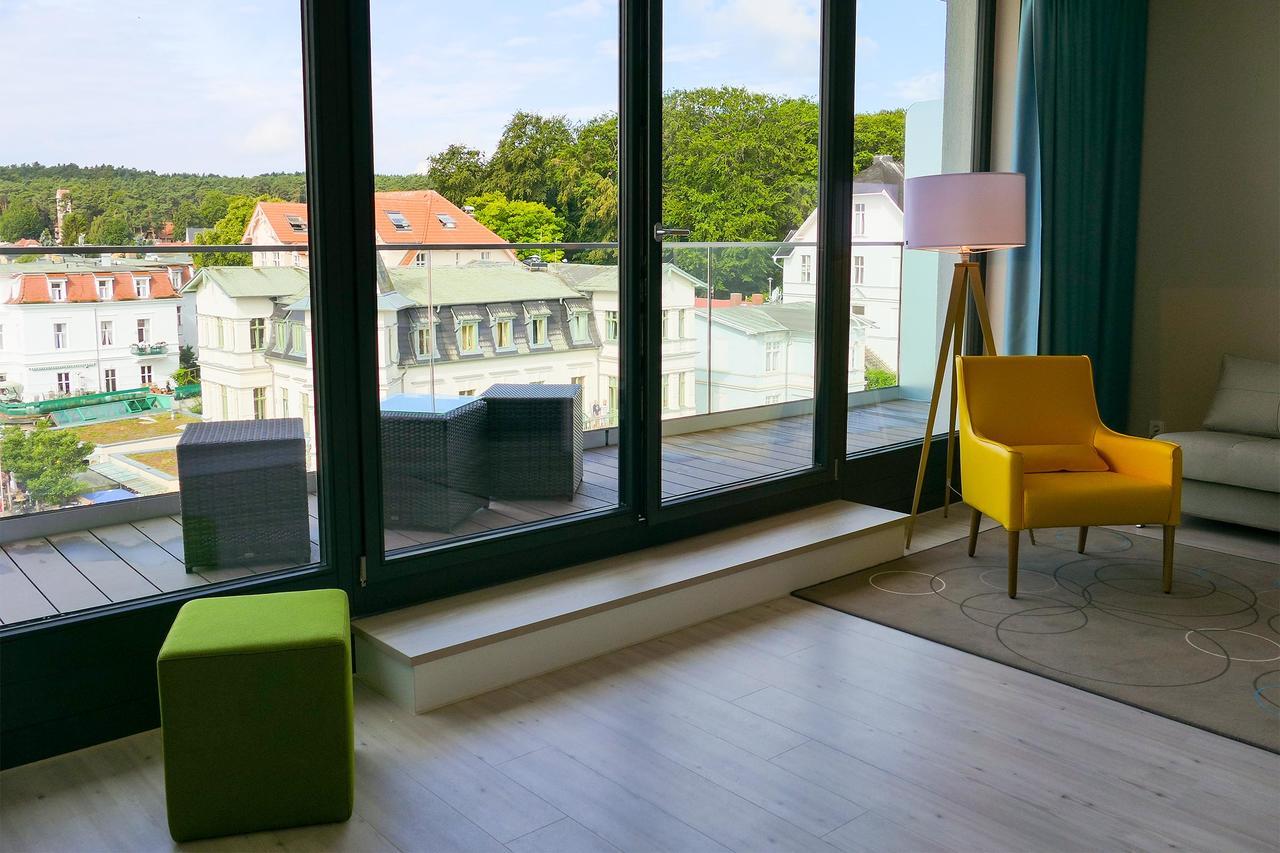 Seetelhotel Kaiserstrand Beachhotel Heringsdorf  Buitenkant foto