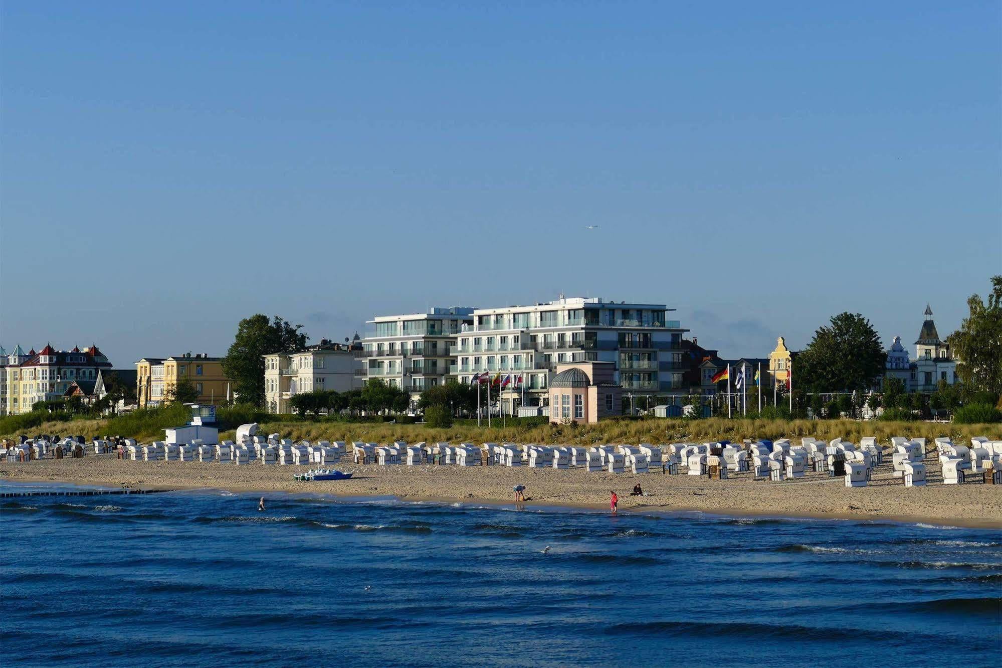 Seetelhotel Kaiserstrand Beachhotel Heringsdorf  Buitenkant foto